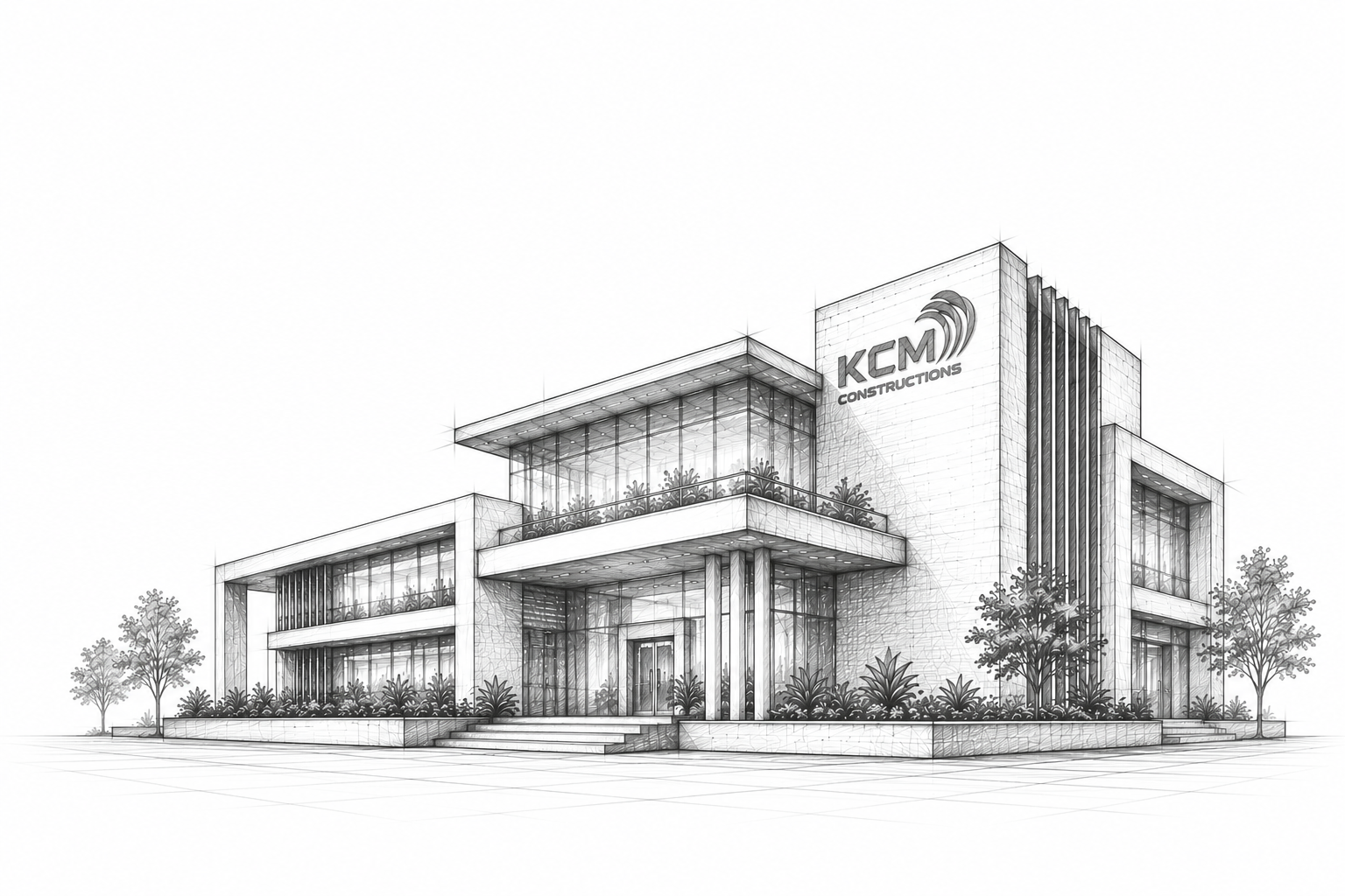 Architectural sketch — KCM Constructions